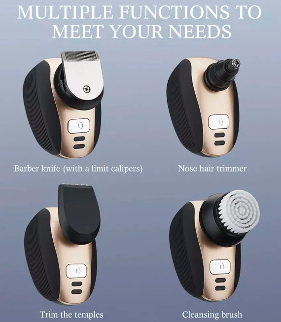 Electric Detachable Head Shaver